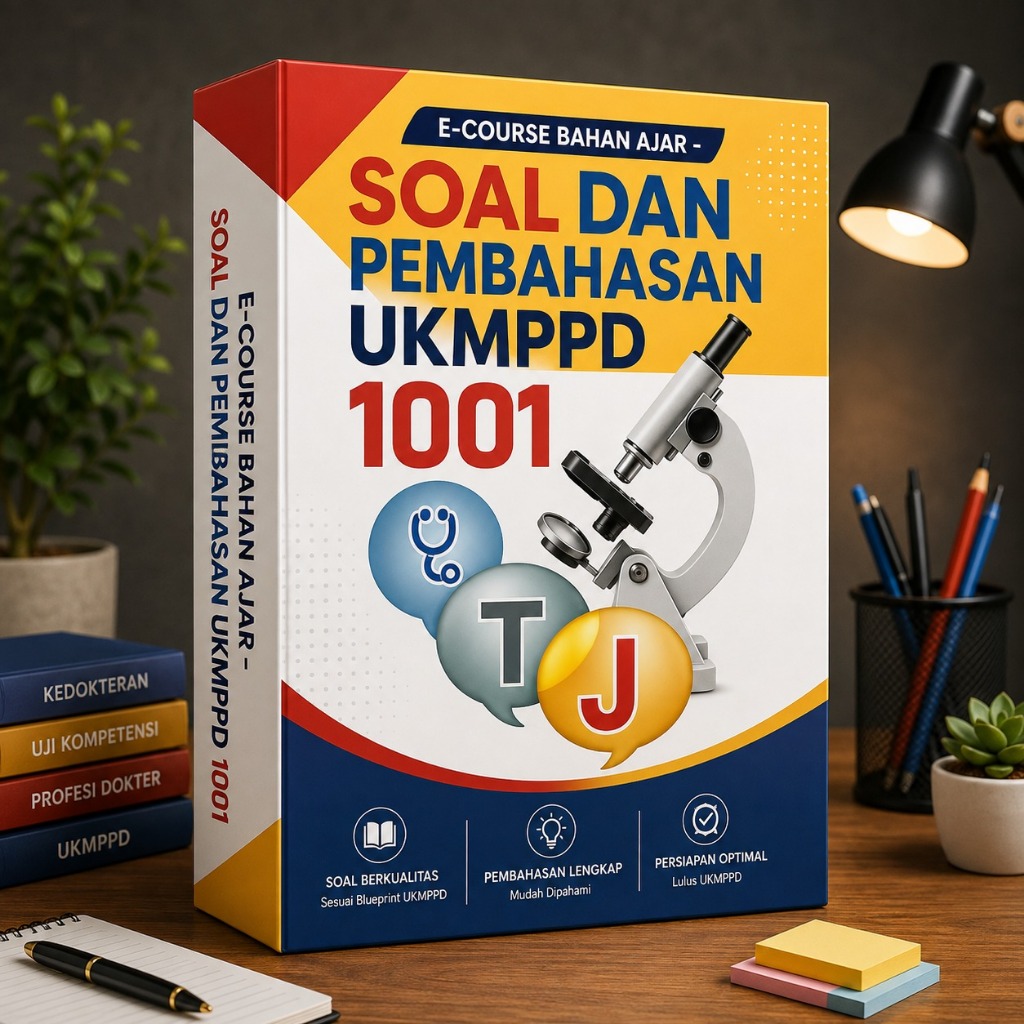 E-Course Bahan Ajar - Soal dan Pembahasan UKMPPD 1001