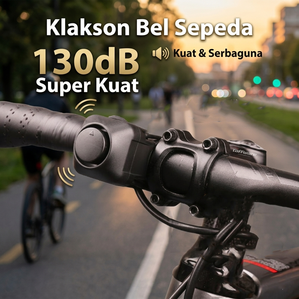 Bel Klakson Sepeda Elektrik-Klakson Sepeda-Bel-Aksesories Sepeda