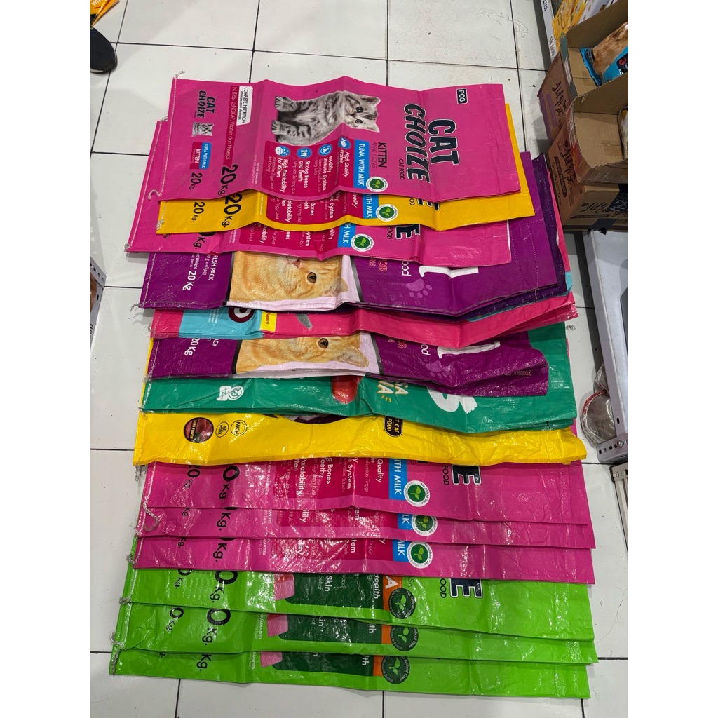 Karung Pakan Kucing 20kg