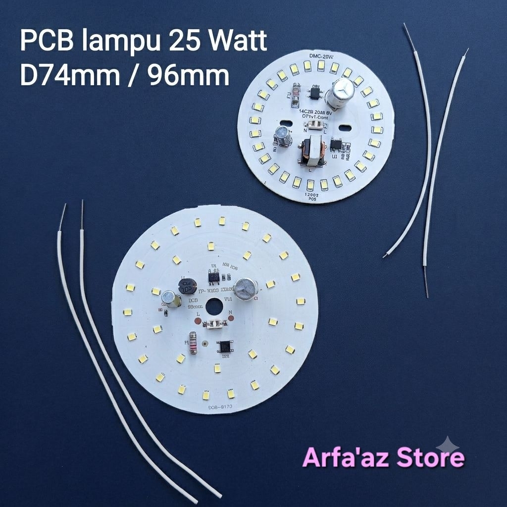 modul PCB lampu led 25 Watt AC 220V