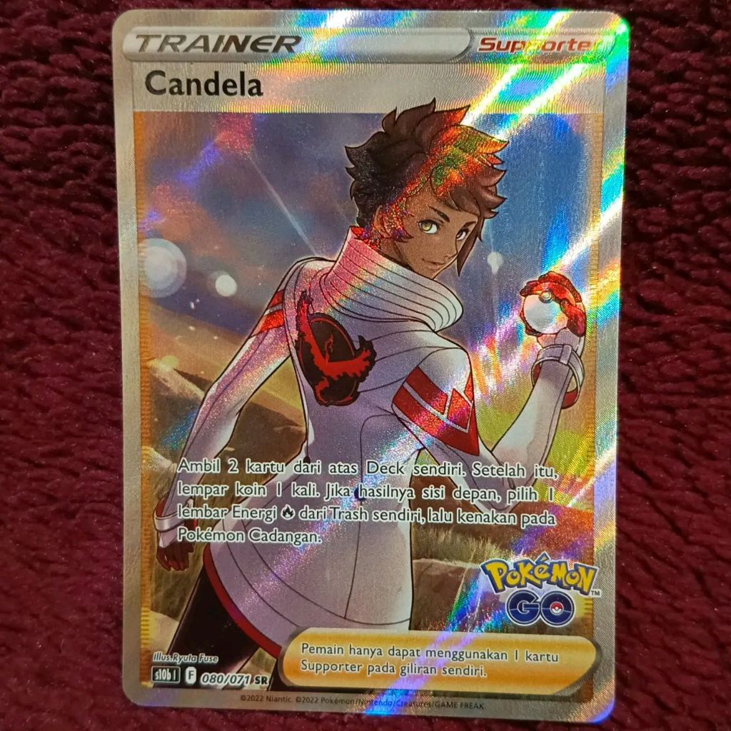 Candela SR s10b - Pokemon TCG Indonesia foil holo