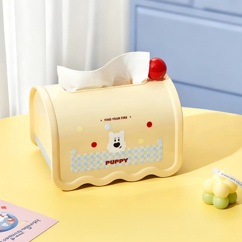 TEMPAT TISSUE VINTAGE - TISSUE HOLDER ESTETIK - TEMPAT TISU LUCU - TEMPAT TISU KARAKTER - KOTAK TISSUE 7084