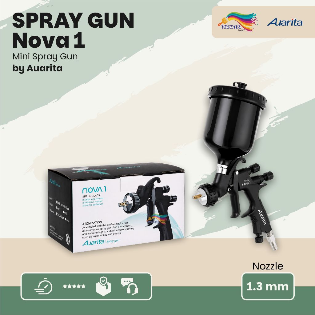 SPRAY GUN AUARITA NOVA1 HVLP PREMIUM