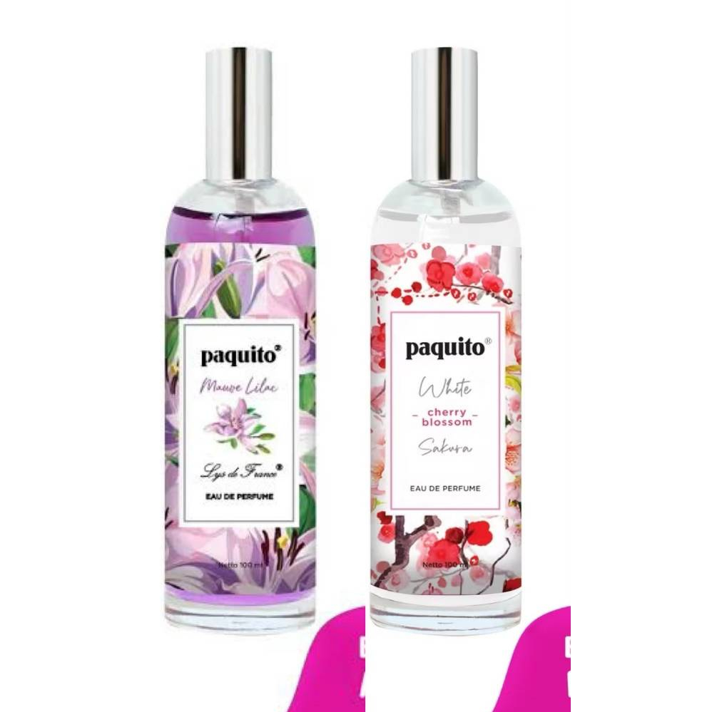 (Nilybeauty) PAQUITO EU DE PARFUM 100 ML WHITE & MAUVE