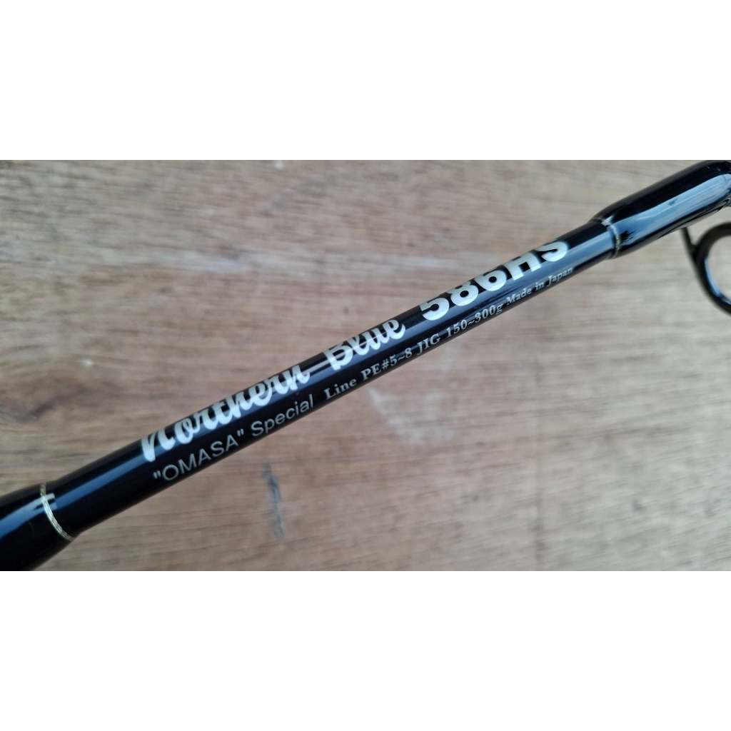 SECOND OFFSHORE JIGGING ROD MC WORKS NORTHERN BLUE 586HS OMASA SPECIAL