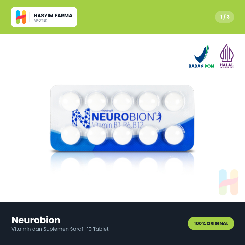NEUROBION Vitamin B Complex 10 Tablet