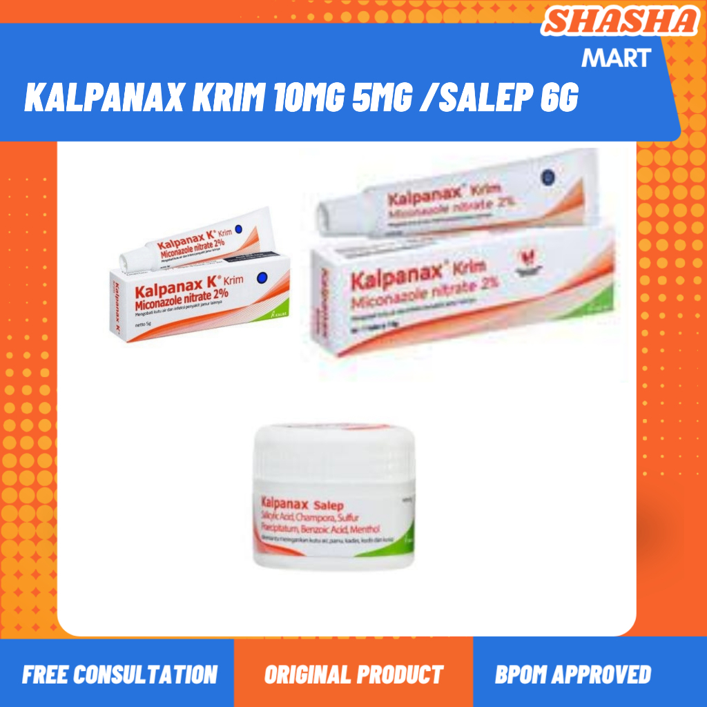 KALPANAX KRIM DAN KALPANAX SALEP / Kalpanax Salep Anti Jamur