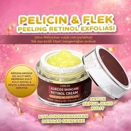 A2RCOS PEELLING Booster exfoliasi [Merontokkan Flek & Susah Putih] Bpom