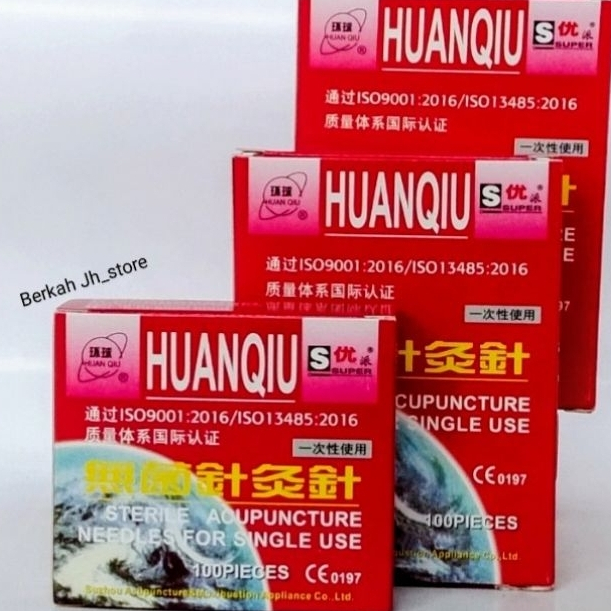 jarum huanqiu akupuntur/jarum akupunktur / jarum akupuntur 25x25 (1cun)