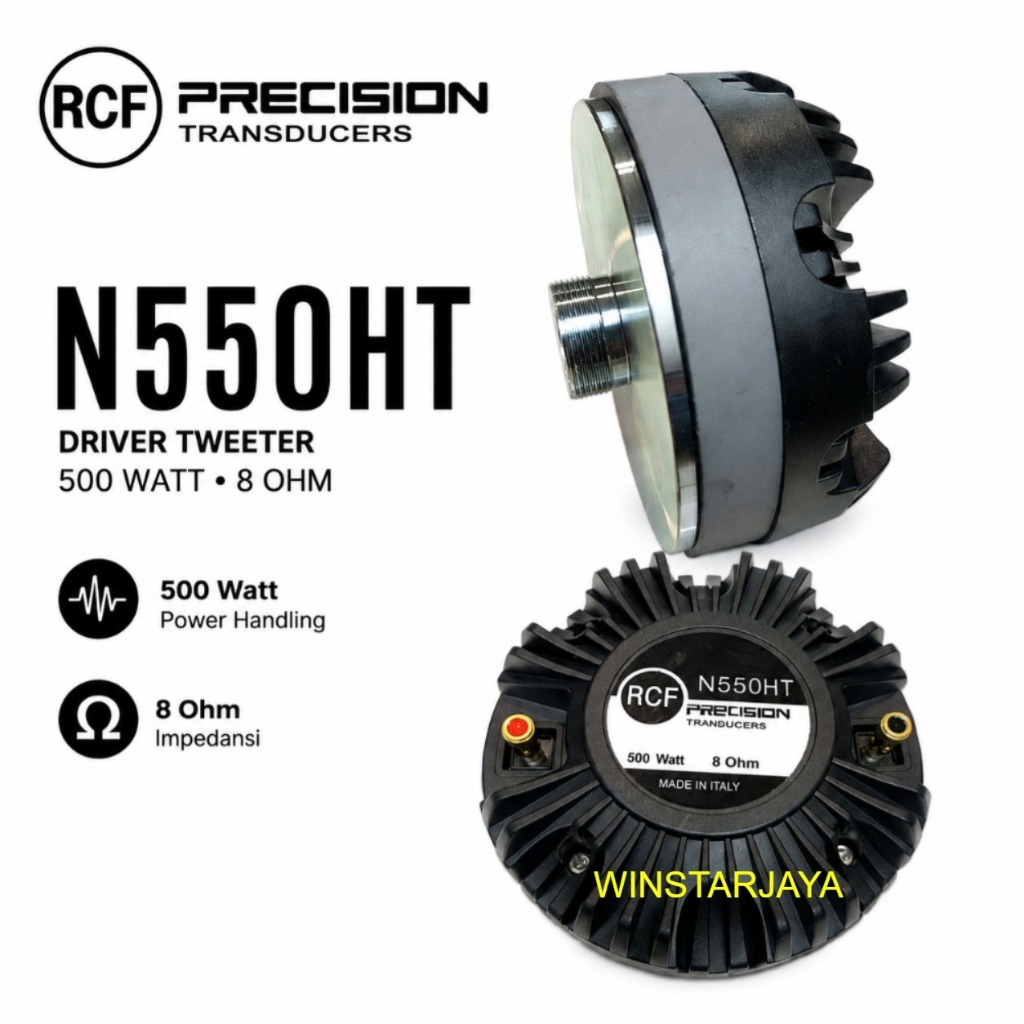Driver Tweeter RCF N550HT / N 550 HT / N-550HT Coil 2In Model Drat