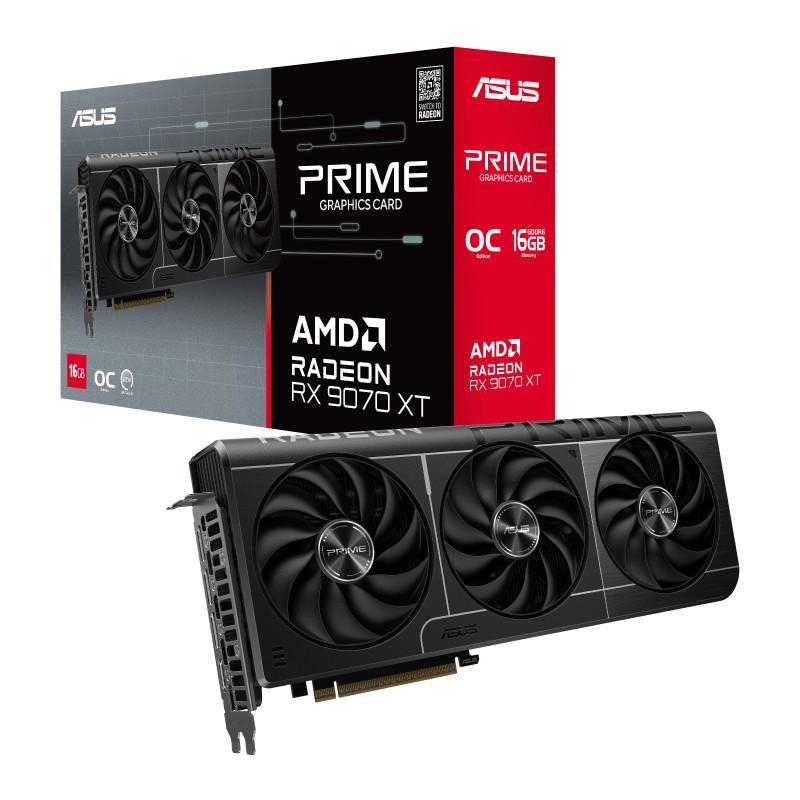 ASUS Prime Radeon RX 9070 XT 16GB OC Edition | VGA RADEON RX 9070 XT