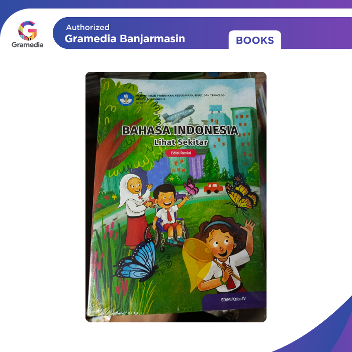 Gramedia Banjarmasin - Z4-SD BS KL 4 BHS INDONESIA LIHAT SEKITAR REV 2023 KURMER