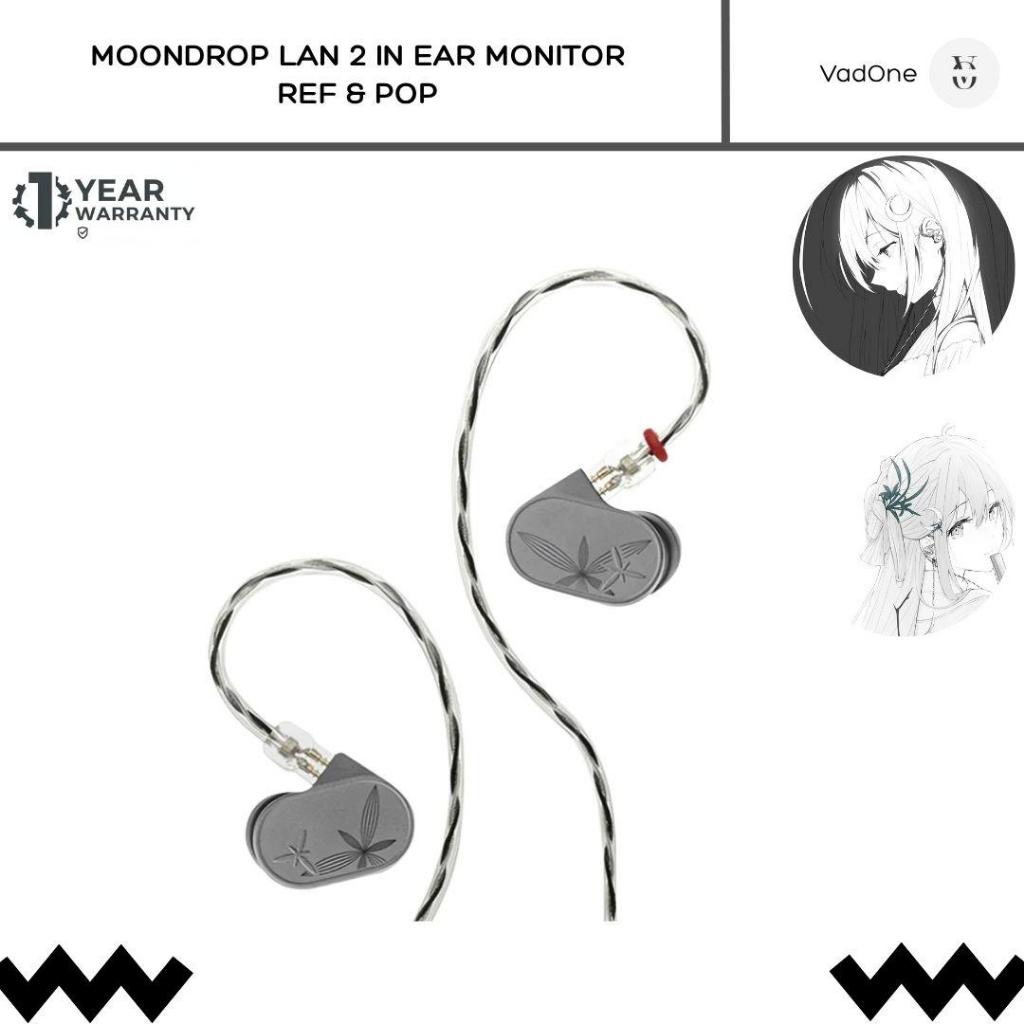 Moondrop LAN 2 / LAN II Single Dynamic Driver Hi-res IEM In Ear Monitor Earphone