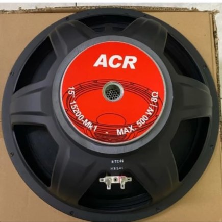 Speaker 15" ACR 15200 MK1 Woofer 15 Inch