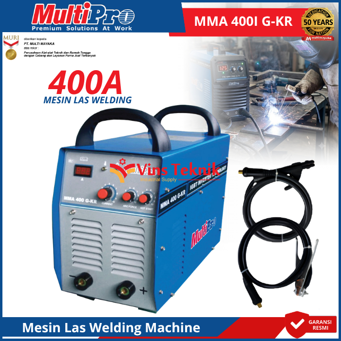 MULTIPRO MMA 400i G-KR Mesin Las Welding Machine MMA400i G-KR