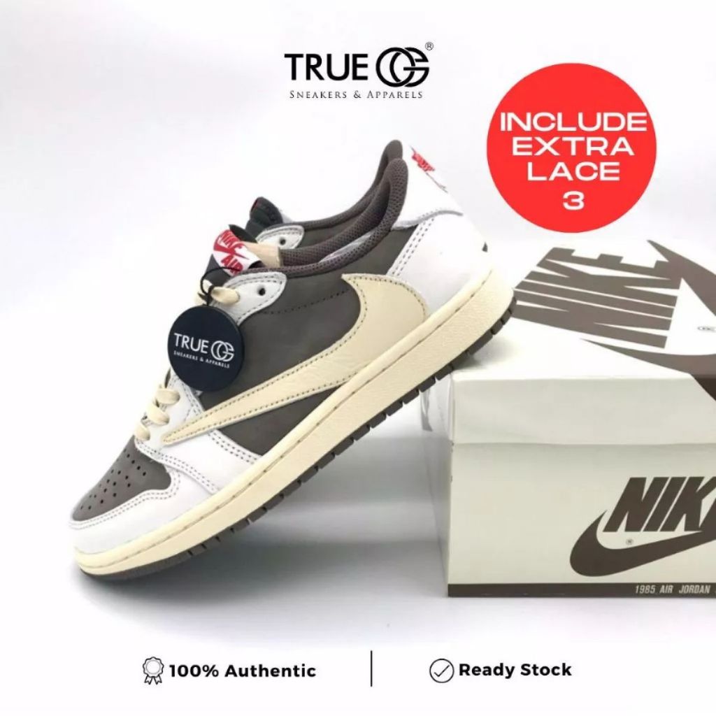 Air Jordan 1 Low Travis Scott Reverse Mocha