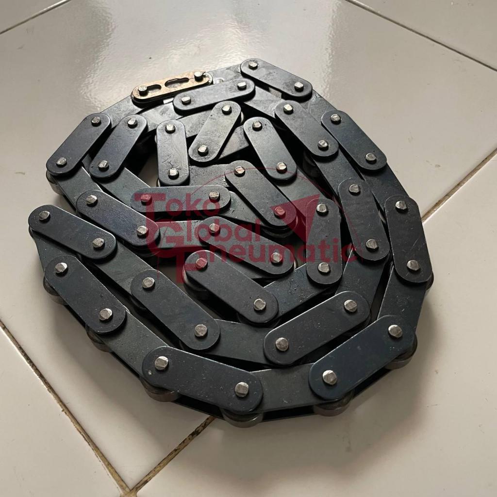 RANTAI C2062 ROL BESAR BESI DOUBLE PITCH CHAIN CONVEYOR ROLL C 2062