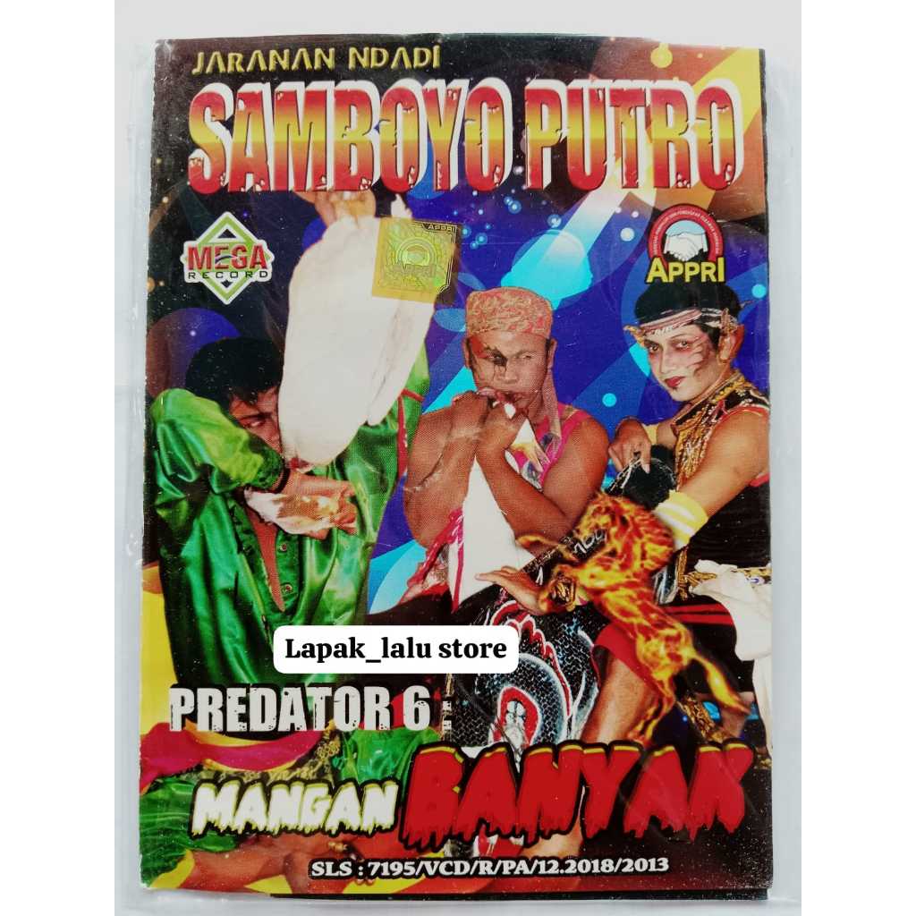 VCD Jaranan Ndadi Samboyo Putro Predator 6 Mangan Banyak