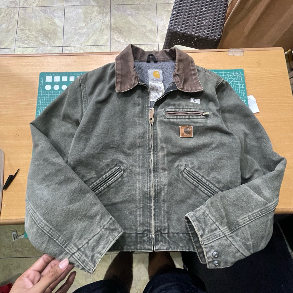 Vintage Carhartt Detroit Jacket ( YYJ97 ) MOS