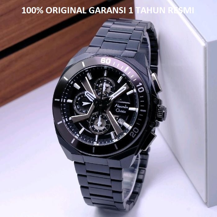 ORIGINAL Jam Tangan Pria Alexandre Christie AC 6661 / AC6661 / 6605 / 6624 / 6562 / 6658 / 6677 / 66