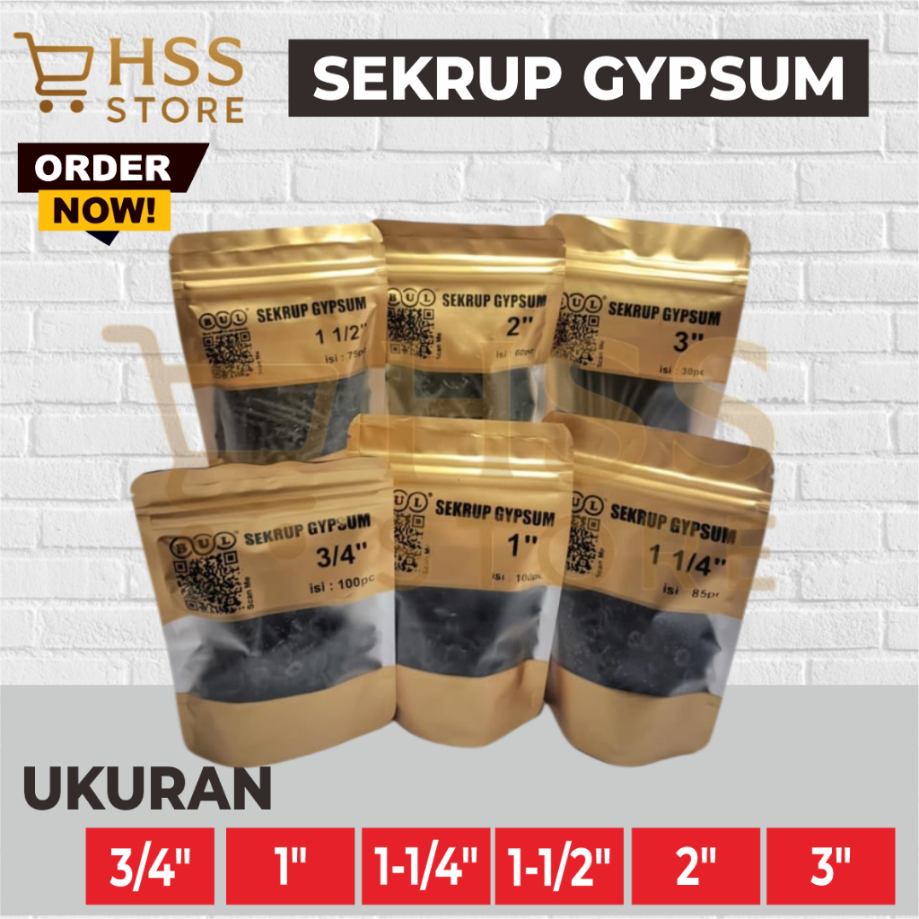 SEKRUP GYPSUM / SKRUP GYPSUM / DRYWALL SCREW / sekrup gypsum drywall