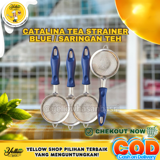 Catalina Tea Strainer Blue / Saringan Teh