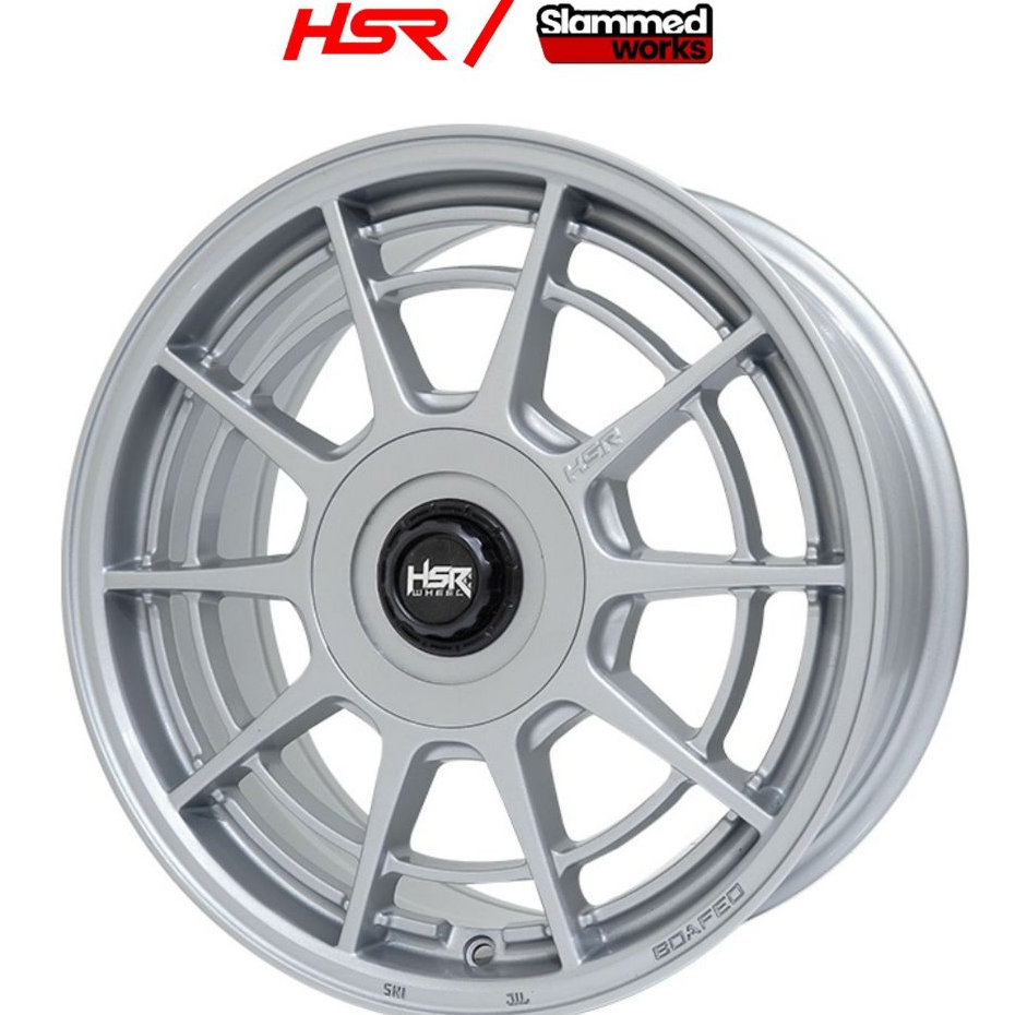 VELG HSR BOAFEO RING 16 PCD 5X100 SILVER