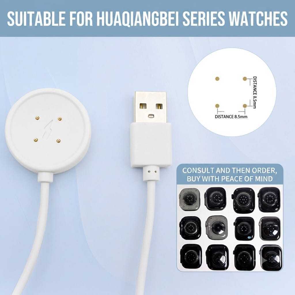 Kabel USB Magnetic Charger for DW88 / DW89 / DW98 / S8 / S9 Ultra2 / S10 / S12 / CDS9 / CD99 / DS8 /