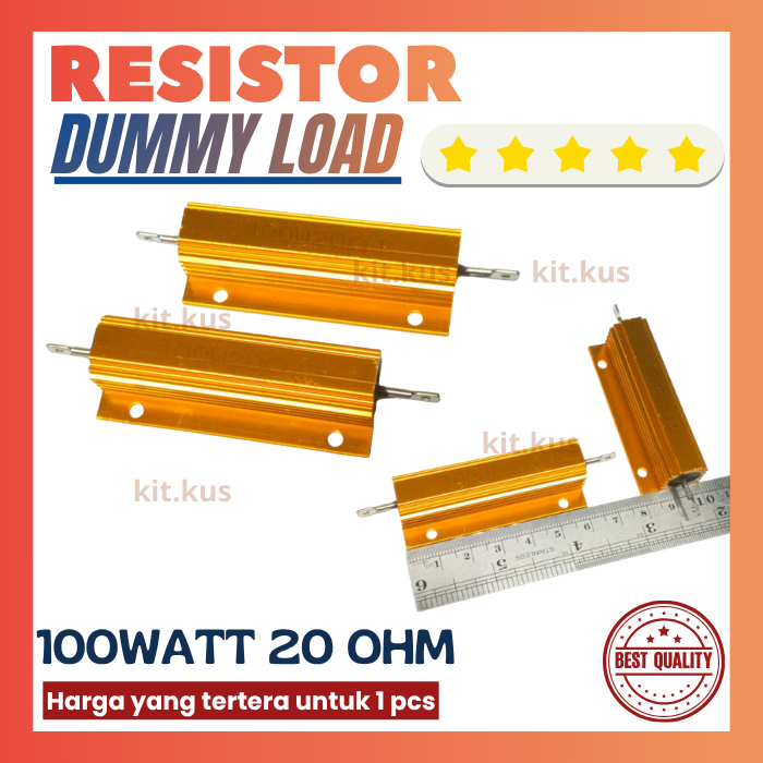 Resistor 100watt 20R 100W resistor 100 Watt 20 OHM 20Ohm ohm Wirewound Dummy Load Shunt Wirewound 20