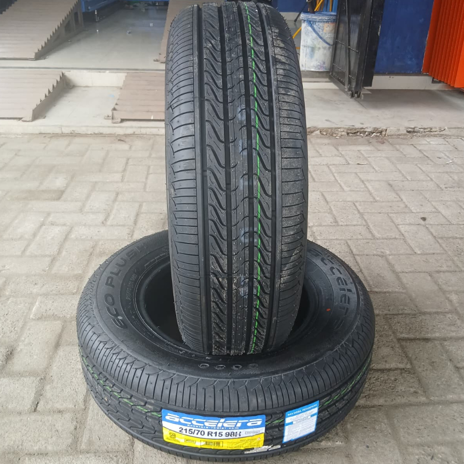 BAN MOBIL TUBLES  215 70 R15 ACCELERA ECOPLUSH RING 15 215/70 R15