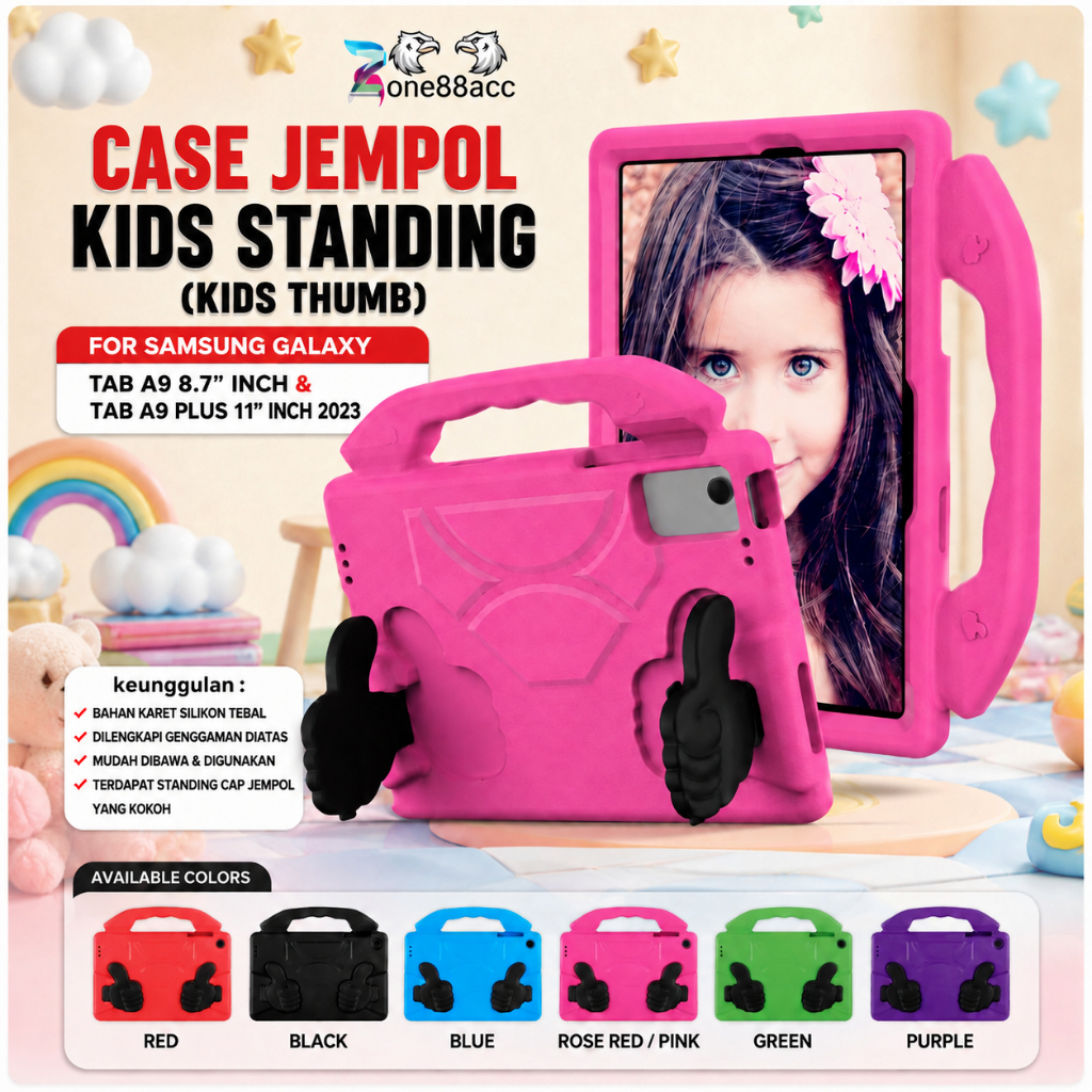 Softcase Samsung Galaxy Tab A9 8.7"inch / Samsung Tab A9 Plus 11"inch / casing samsung tab a9+ / cas
