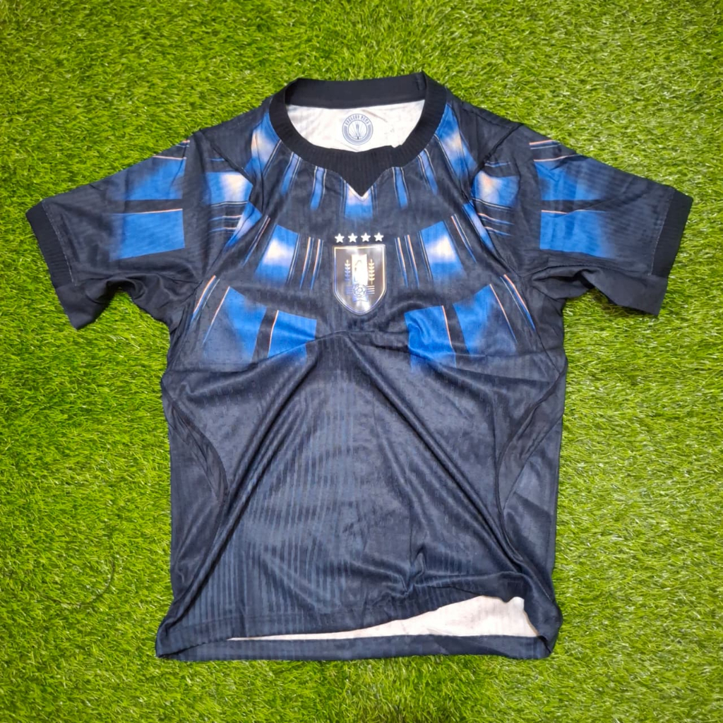 (PLAYER ISSUE) JERSEY BOLA URUGUAY BLACK PANTHER AWAY PIALA DUNIA 2026 PLAYER VERSION PI