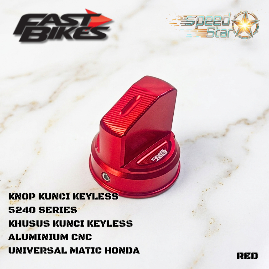 Fastbikes Knop Keyless Beat FI Beat Street Beat Deluxe Aluminium CNC