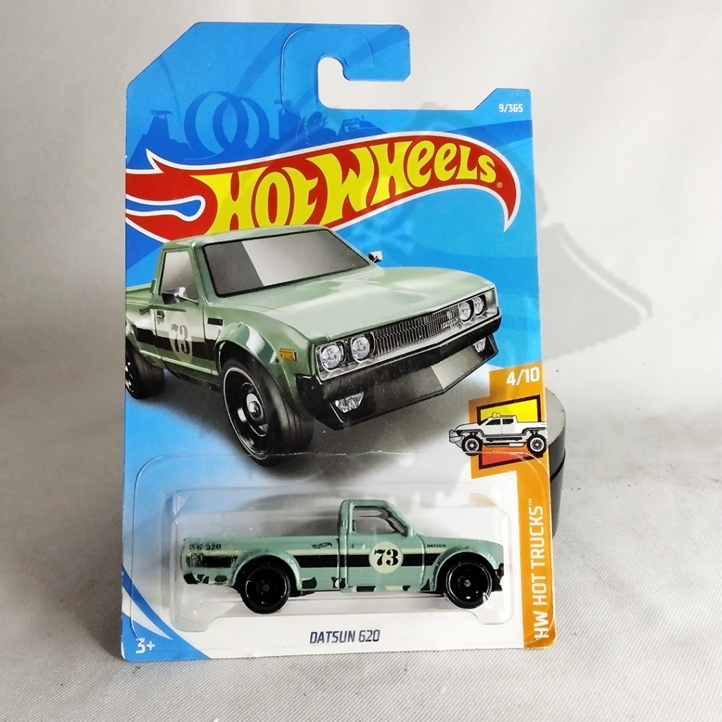 DIECAST HOTWHEELS REAL CARS DATSUN 620, HOTWHEELS DATSUN PICKUP TRUCK