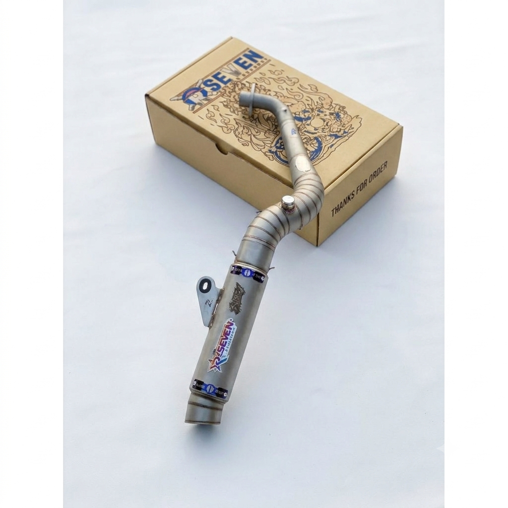 KNALPOT SHINTE SANBLAST ORIGINAL RSEVEN EXHAUST