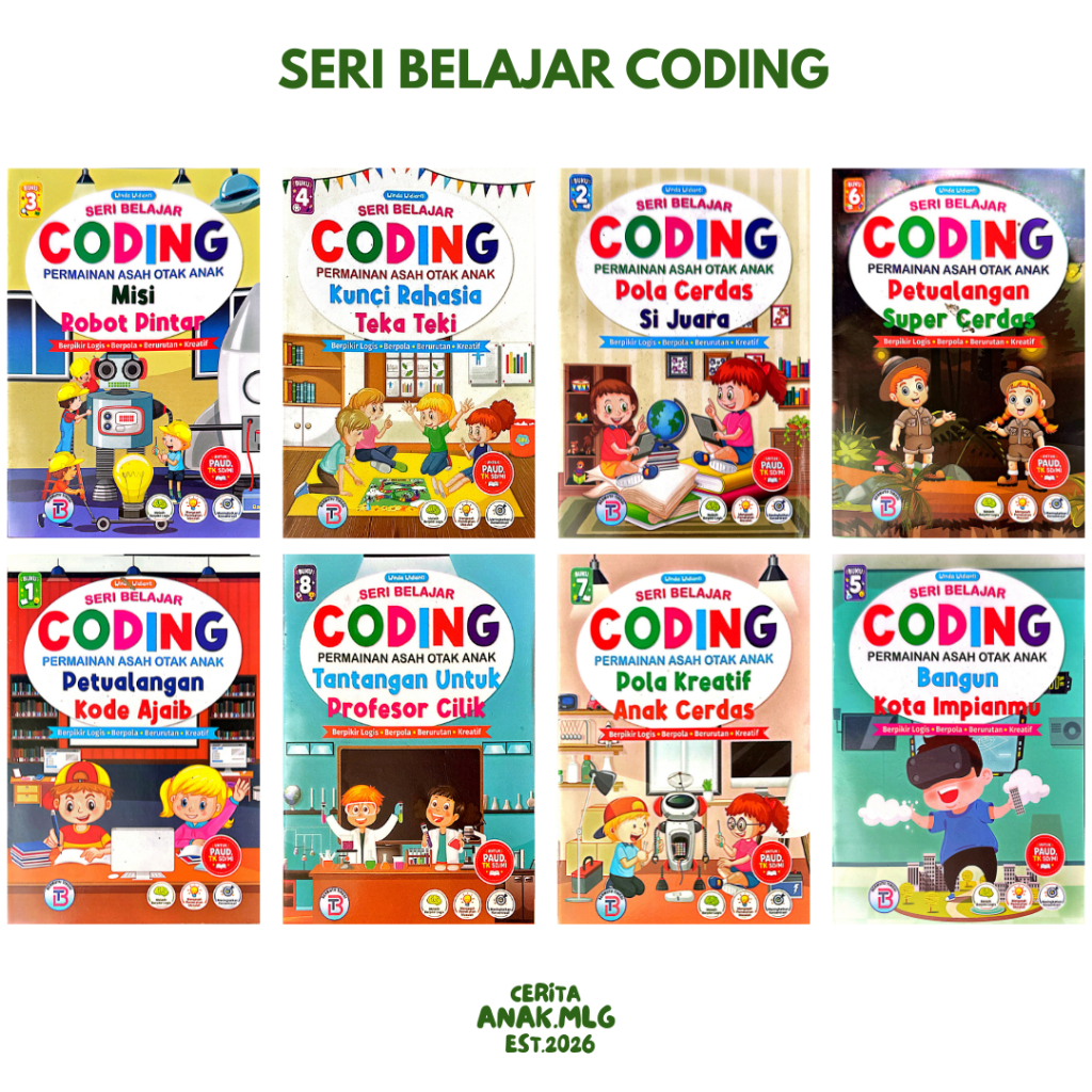 Seni Belajar Coding Permainan Asah Otak untuk Anak-anak