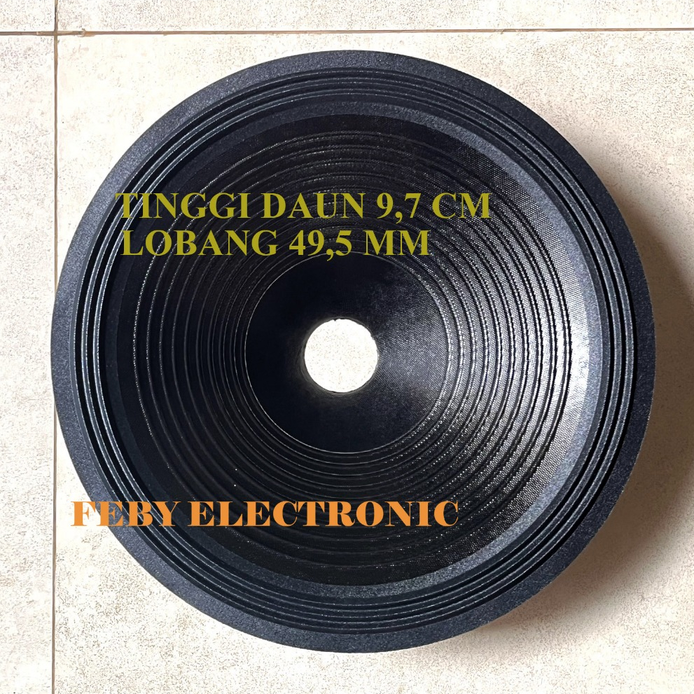DAUN SPEAKER 15 INCH FULL RANGE GARIS KILAP 15 IN