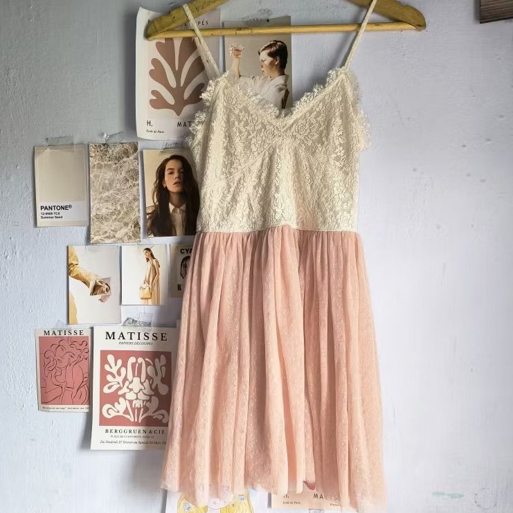 Dress overjeans Rojita fairy kawaii