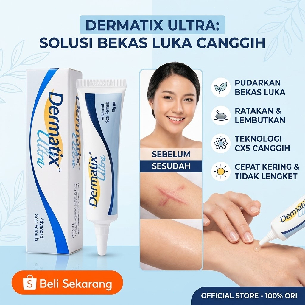Dermatix Penghilang Bekas Luka/Dermatix Ultra Gel 15gr Original 100%
