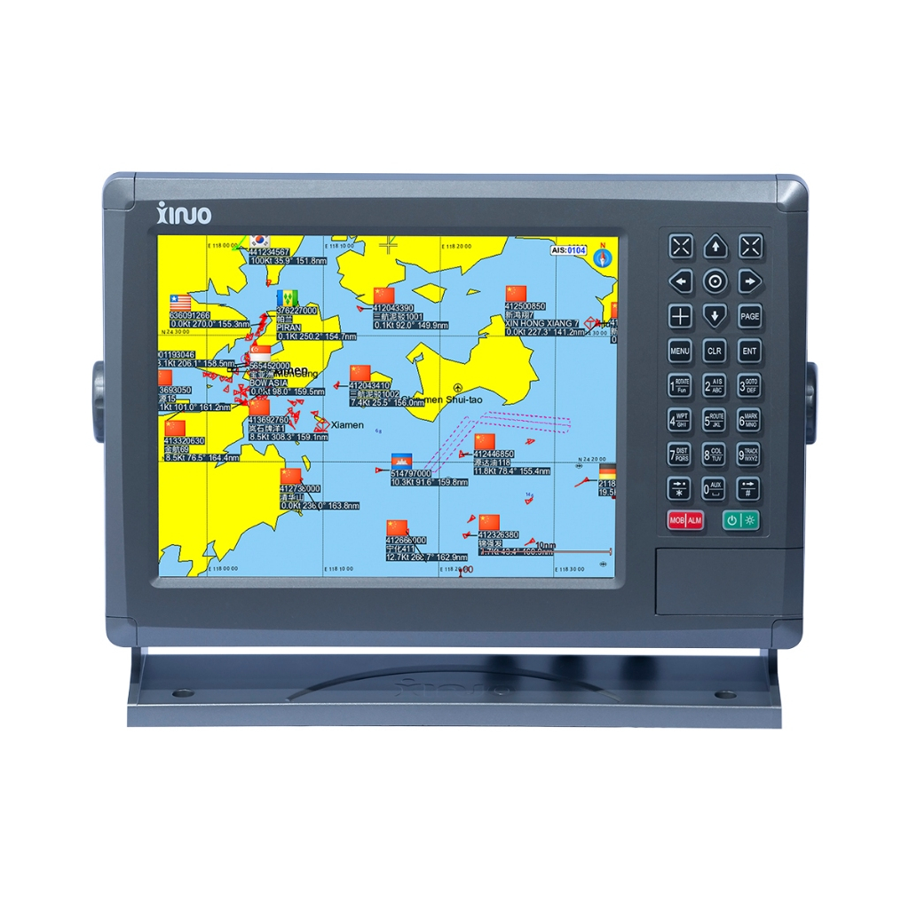 XINUO XF-1069B AIS Class B GPS Chart Plotter Kapal Free Antena VHF Ori Baru Garansi Resmi Chartplott