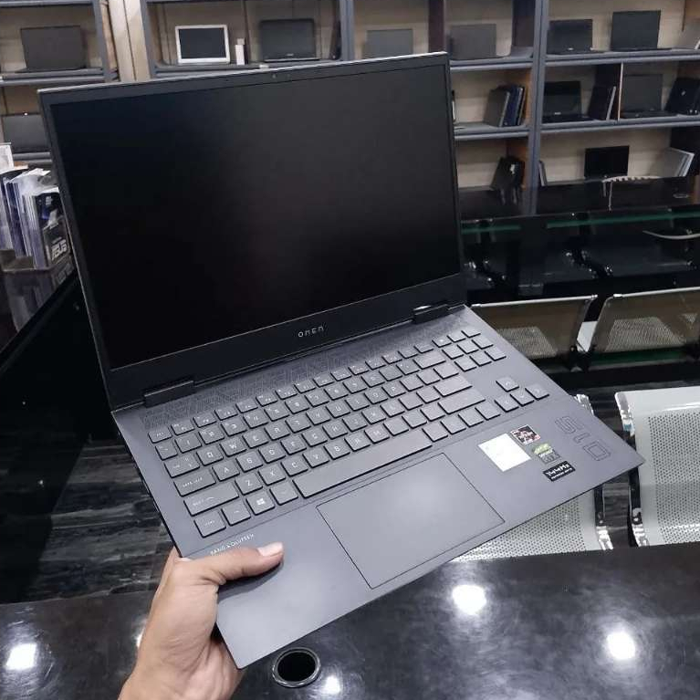 Laptop Hp Omen 15-en0Xxx AMD Ryzen 7 4800H Nvidia GeForce RTX 2060 Ram 16Gb Ssd 512gb Cocok Untuk Ph