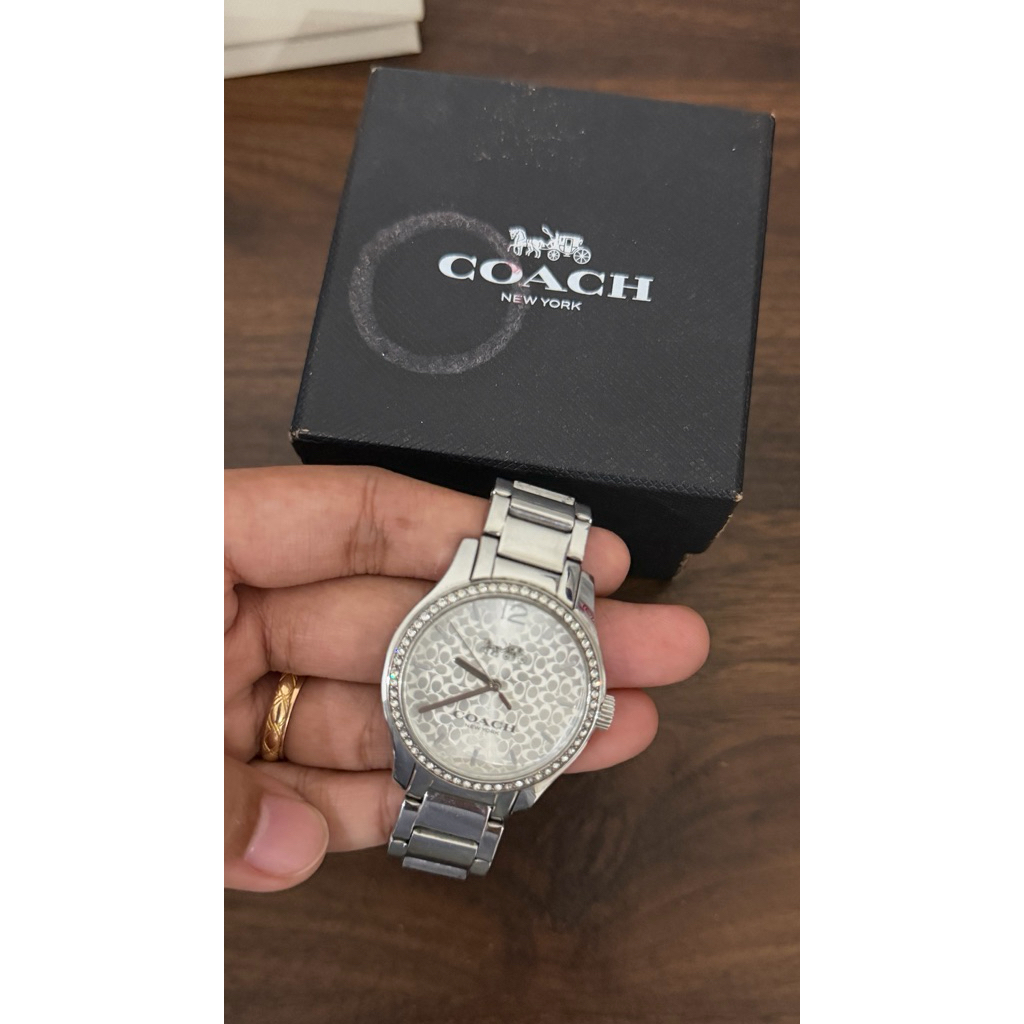 Jam Tangan Coach Wanita Original Preloved