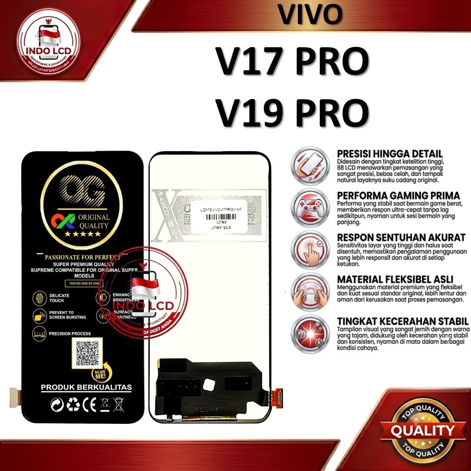 LCD TOUCHSCREEN VIVO V17 PRO / V19 PRO ORIGINAL COMPLETE