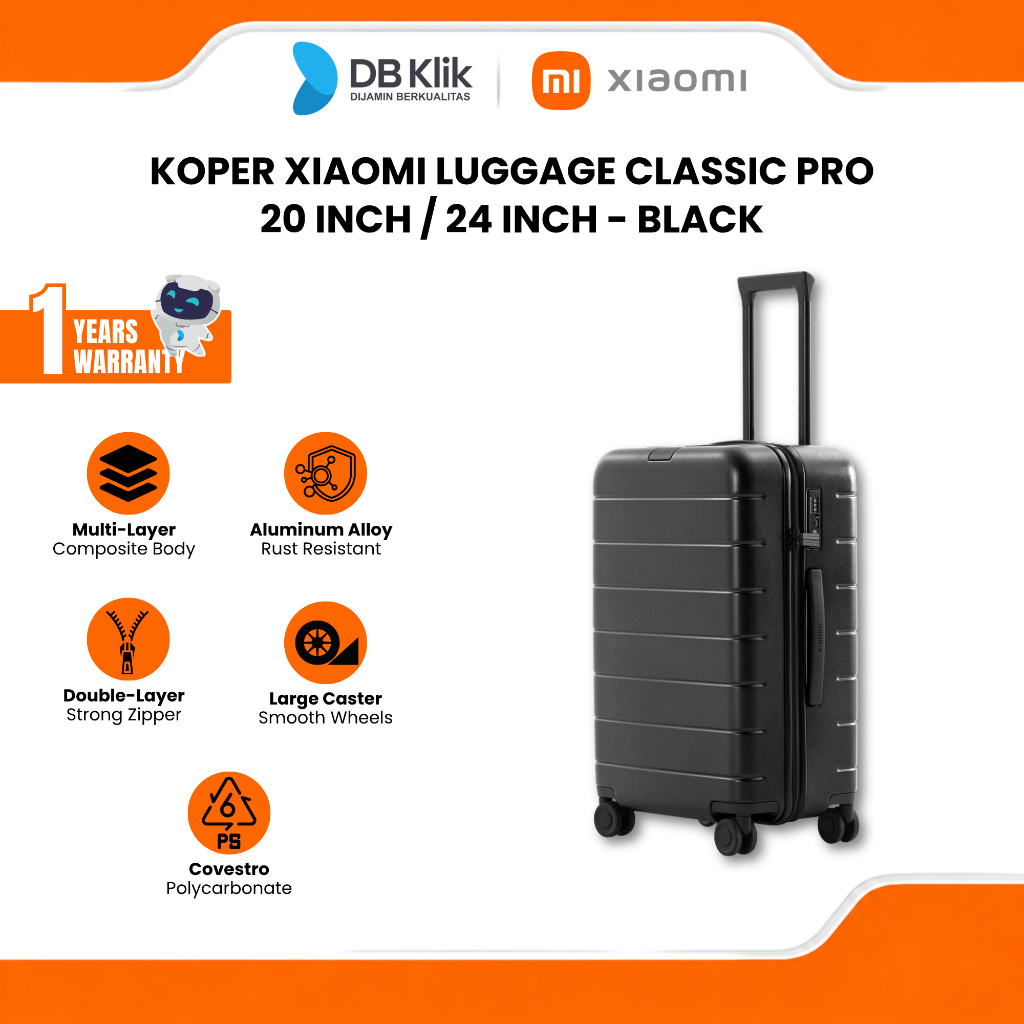 Xiaomi Koper Luggage Classic Pro 20 inch / 24 inch - 20"