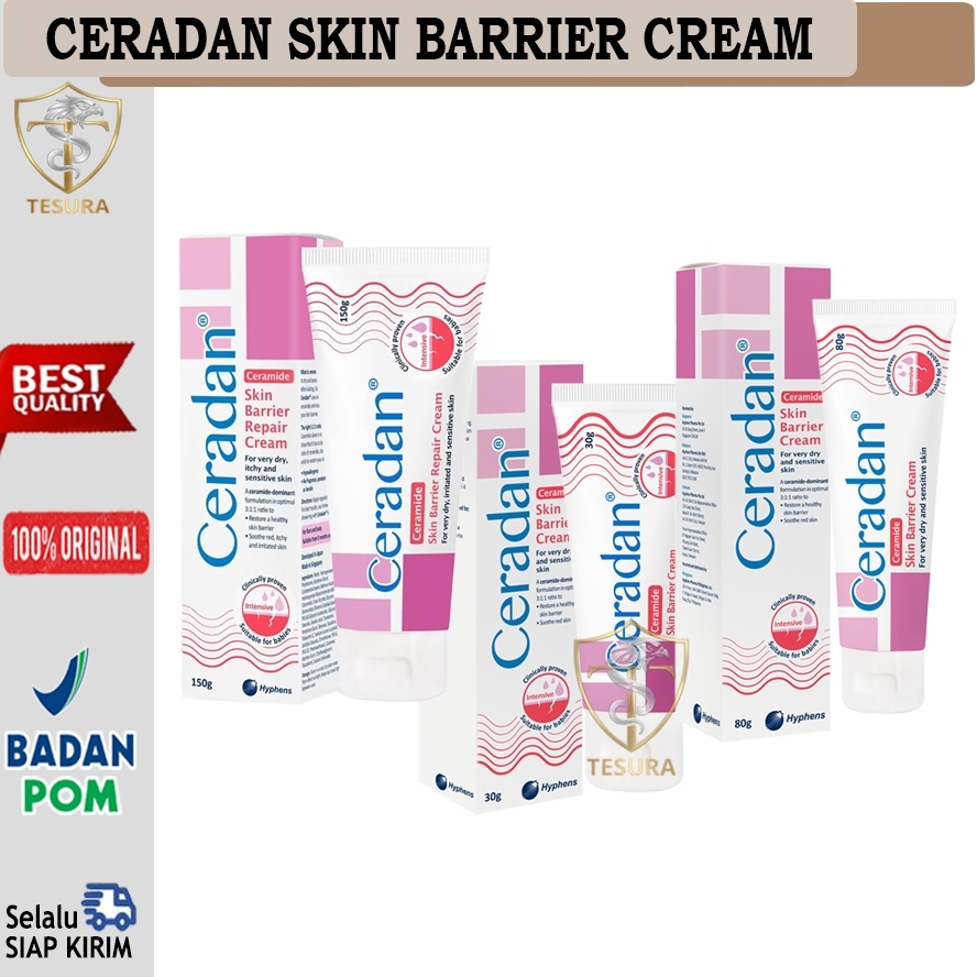 Ceradan Skin Barrier Repair Cream 30 gr 80 gr dan 150 gr - Ceradan Cream