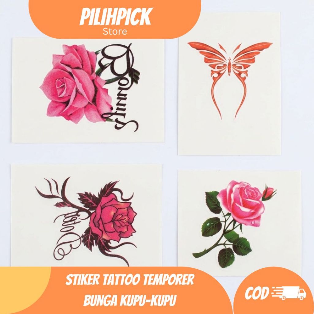 [BISA COD] Tatto Temporary Termurah Tato Temporer Tidak Luntur