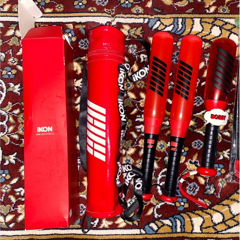 PRELOVED KONBAT LIGHTSTICK iKON JAPAN JONBAT VERSI 2 KOREA V2