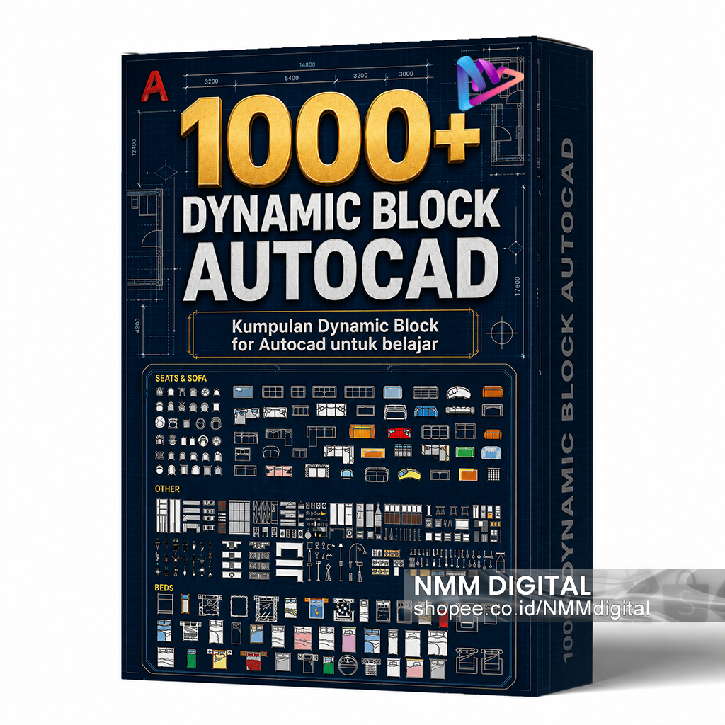 (PAKET LENGKAP) AUTOCAD DYNAMIC BLOCK PREMIUM & PLUGIN YQARCH UNTUK ANAK TEKNIK SIPIL , ARSITEKTUR ,