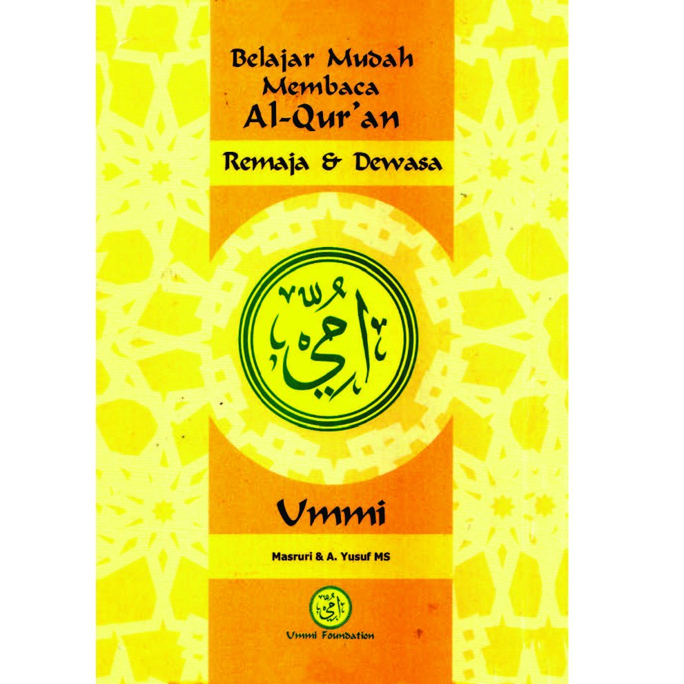Buku Belajar Membaca Al Qur'an Ummi Remaja Dan Dewasa