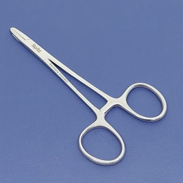 Alat Kesehatan " Collier " Needle Holder 12,5cm - Spitz